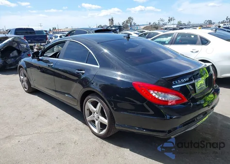 2014 Mercedes-Benz Cls 550 z USA, uszkodzony, nr VIN WDDLJ7DB4EA096883